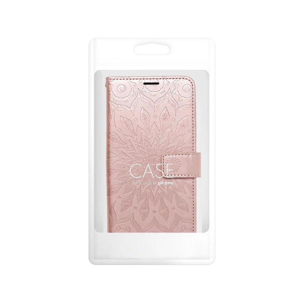 MEZZO Book case for SAMSUNG A57 5G mandala rose gold