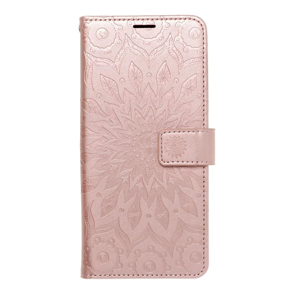 MEZZO Book case for SAMSUNG A37 5G mandala rose gold
