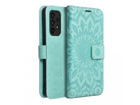 Flipové pouzdro MEZZO Book case pro Samsung Galaxy A37 5G, mandala green