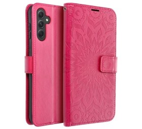 Flipové pouzdro MEZZO Book case pro Samsung Galaxy S26 Ultra, mandala magenta