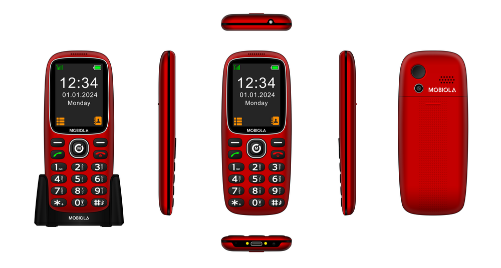 Mobiola MB3120i červená