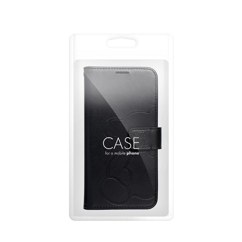 Flipové pouzdro MEZZO Book case pro Samsung Galaxy S26 Edge, teddy bear black (obrázek 5)