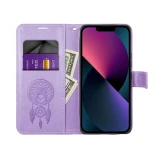 MEZZO Book case for SAMSUNG A52 5G / A52 LTE ( 4G ) / A52s 5G dreamcatcher purple