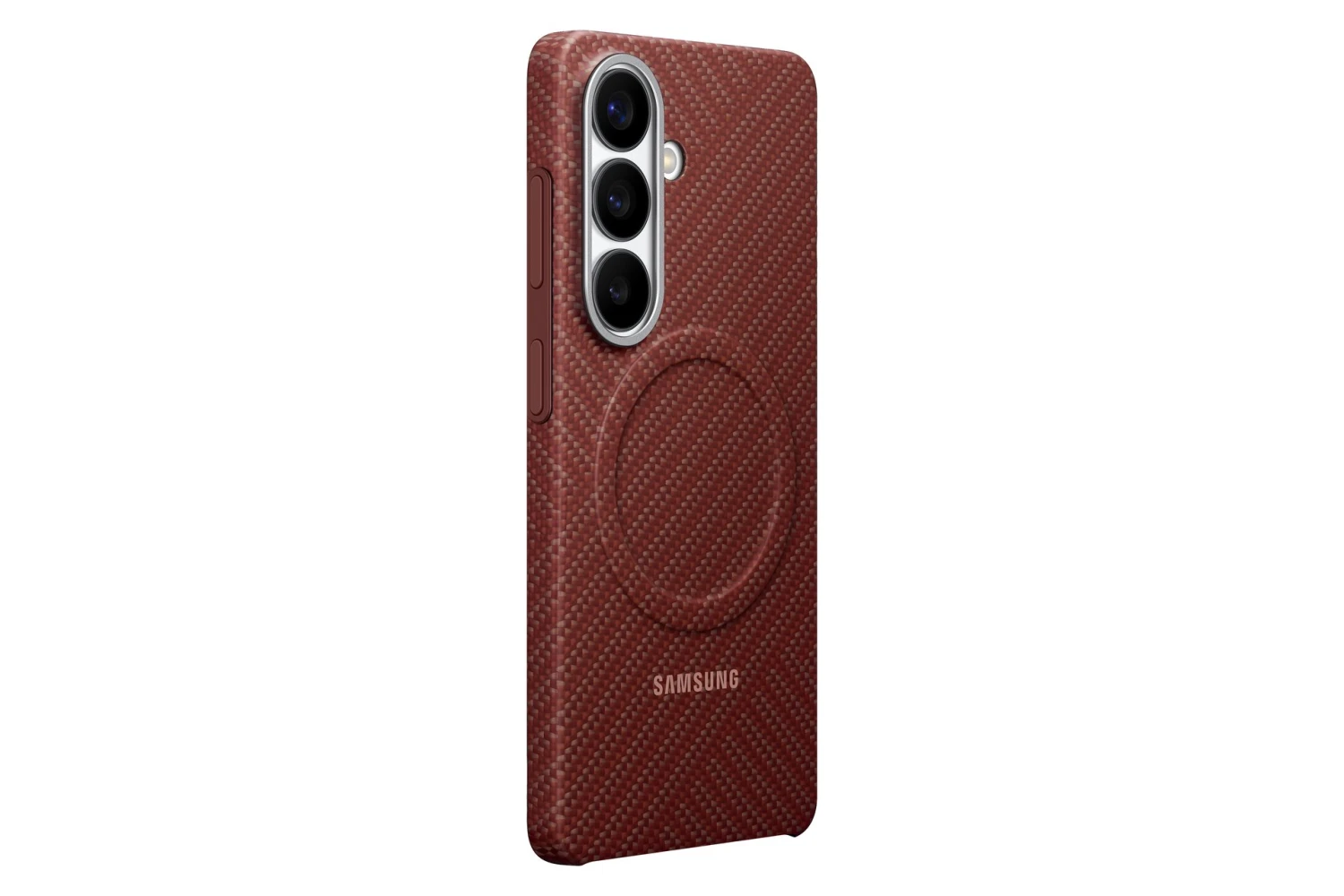 Magnetický kryt Samsung Carbon EF-KS942SRE pro Samsung Galaxy S26, coral red