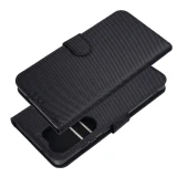 Anti-Theft 4Card RFID Book Case for Samsung S26 PLUS black tech fabric