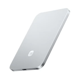 Xiaomi UltraThin Magnetic Power Bank 5000mAh 15W stříbrná
