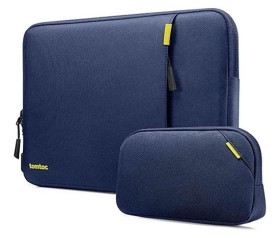 Pouzdro tomtoc Sleeve Kit - 13" MacBook Pro / Air, námořní modrá