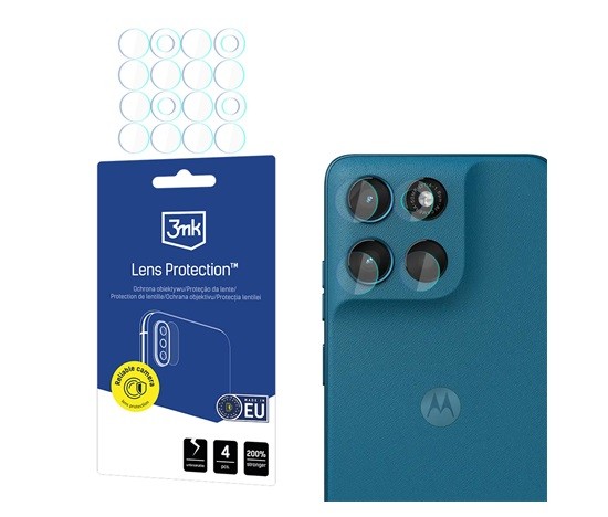 Ochrana kamery 3mk Lens Protection pro Motorola Moto G57 Power (4ks)