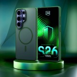 3mk ochranné pouzdro Smoke MagCase pro Samsung Galaxy S26 Ultra, zelená