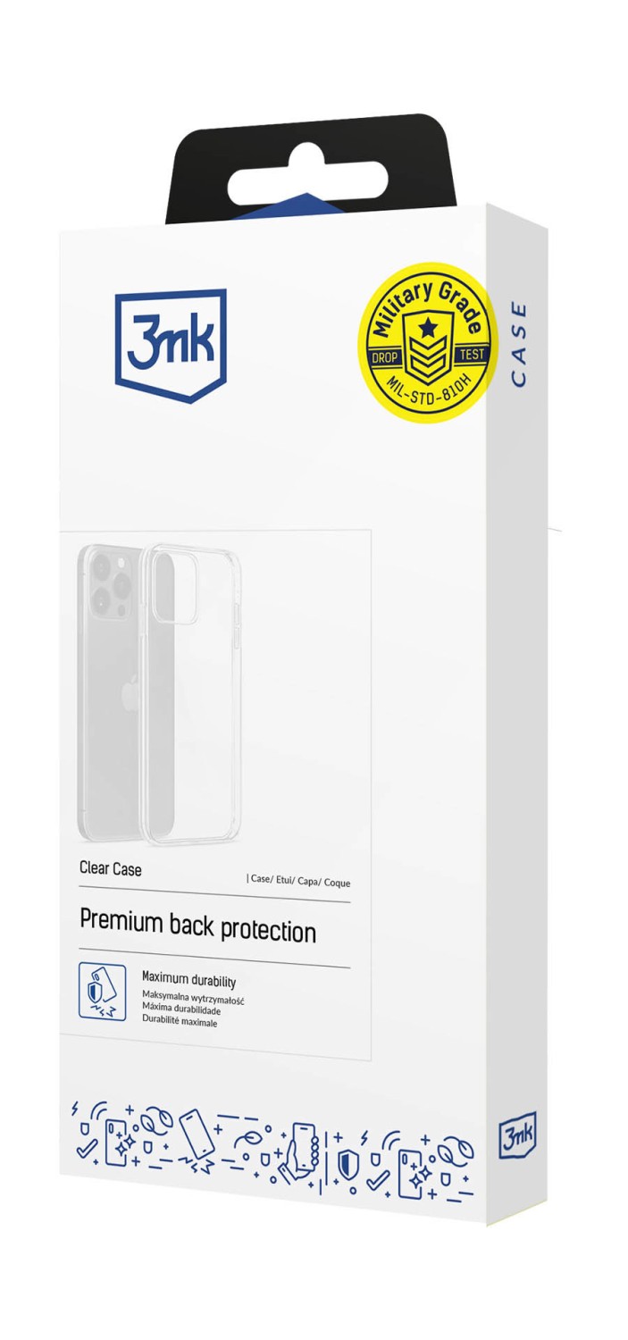 Silikonové pouzdro 3mk Clear Case pro Realme 16 Pro 5G (obrázek 6)