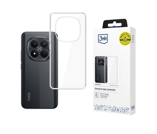 Silikonové pouzdro 3mk Clear Case pro Poco M8 Pro 5G