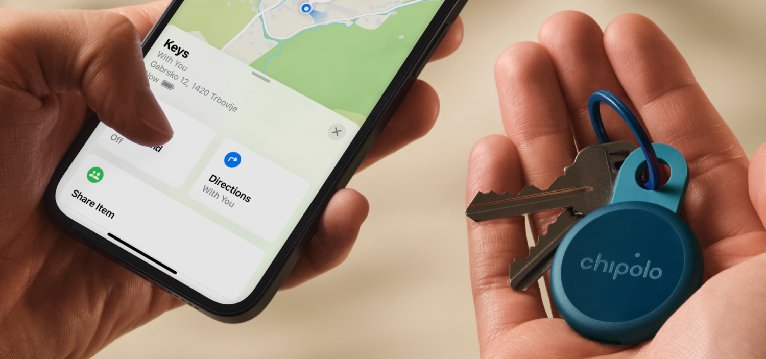 Chipolo LOOP bluetooth lokátor, tmavě modrá