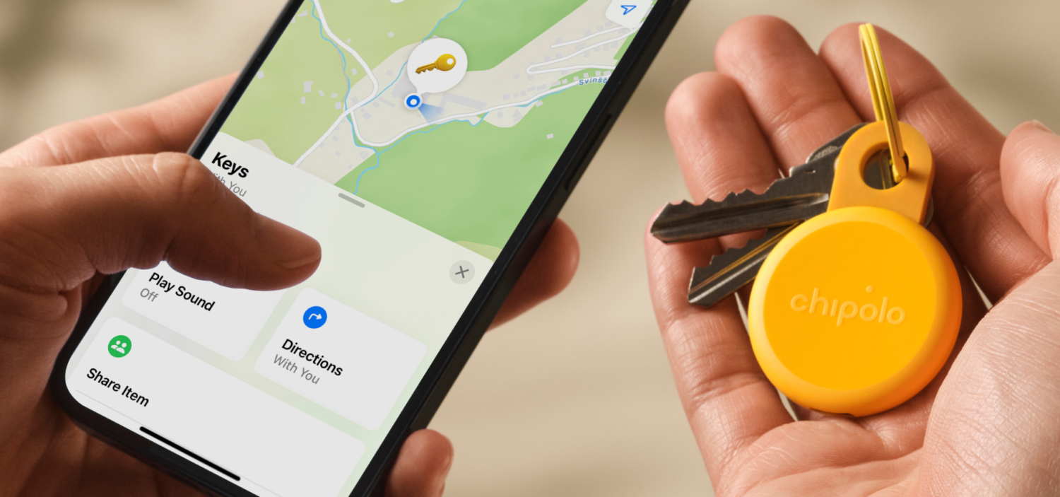 Chipolo LOOP bluetooth lokátor, medová