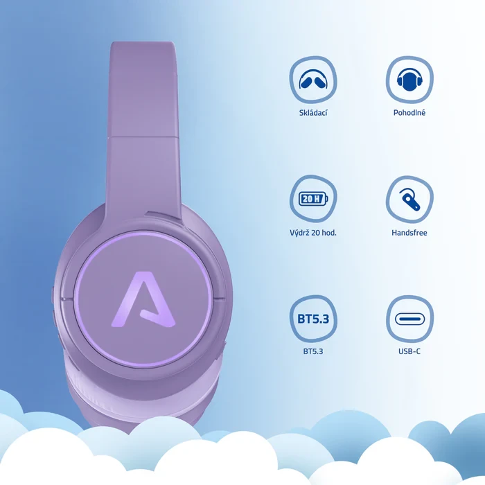 LAMAX GlowKid1 růžová