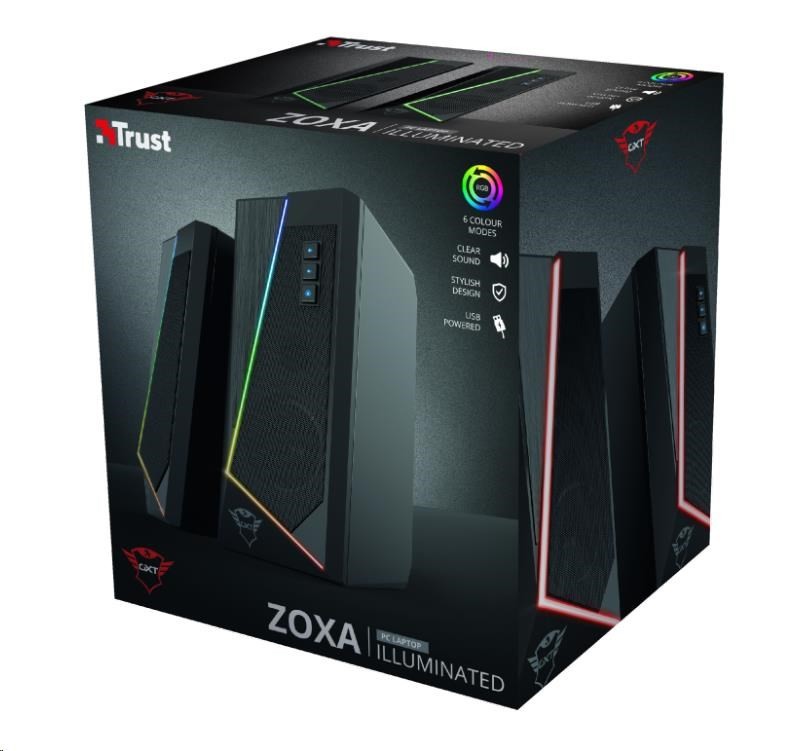 Trust GXT 609 Zoxa RGB Illuminated Speaker Set