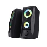Trust GXT 606 Javv RGB-Illuminated 2.0 Speaker Set černá