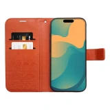 MEZZO Book case for IPHONE 17 cats brown