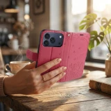 MEZZO Book case for IPHONE 17 PRO cats red