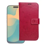 MEZZO Book case for IPHONE 17 cats red