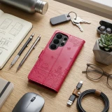 MEZZO Book case for Redmi Note 15 PRO 5G cats red