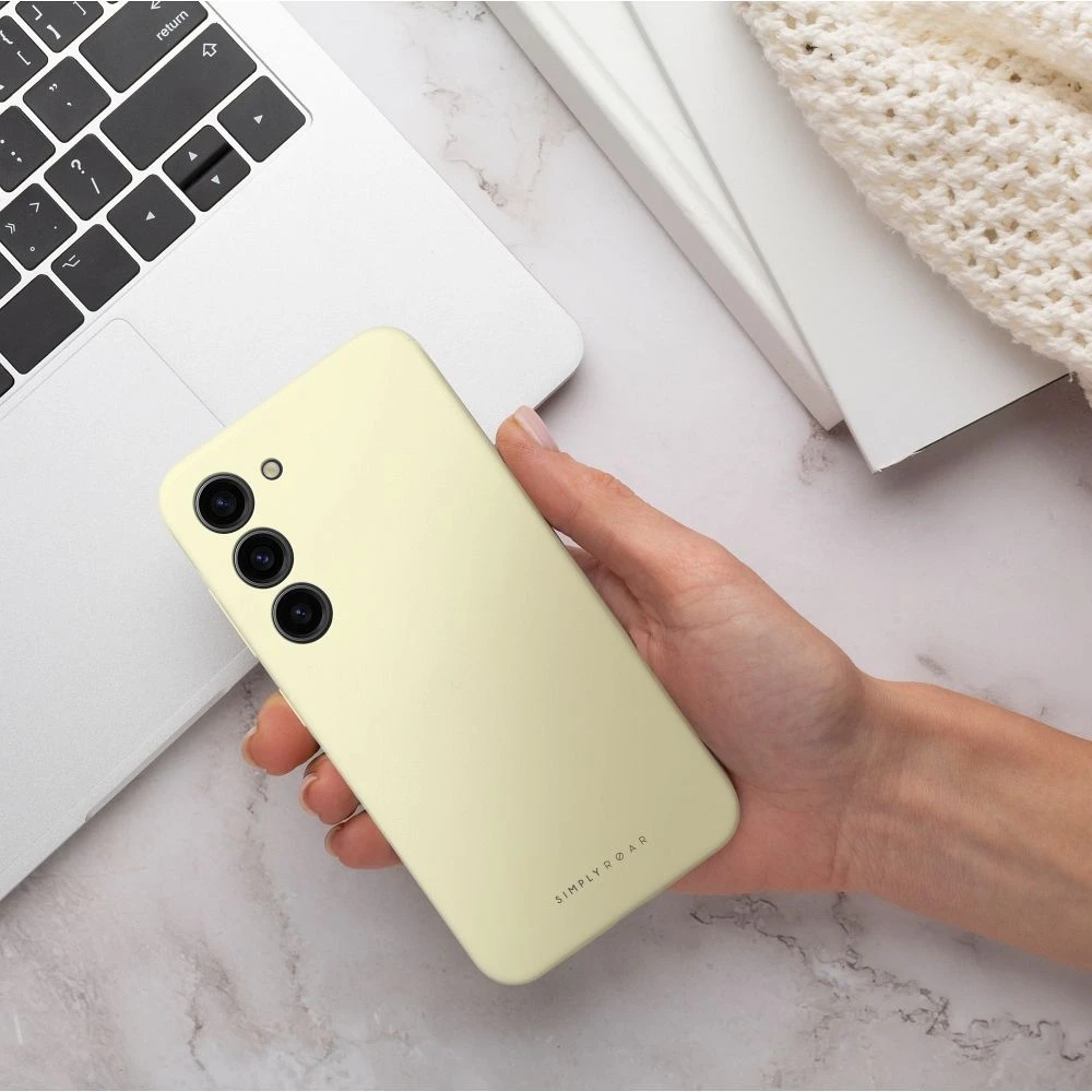 ROAR case CLOUD SKIN for SAMSUNG A37 5G Light Yellow