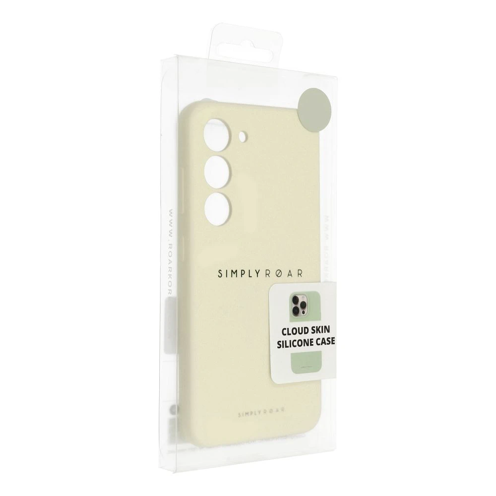 ROAR case CLOUD SKIN for SAMSUNG S26 Light Yellow