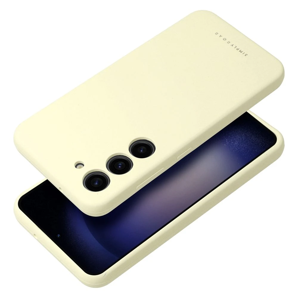 ROAR case CLOUD SKIN for SAMSUNG S26 Light Yellow