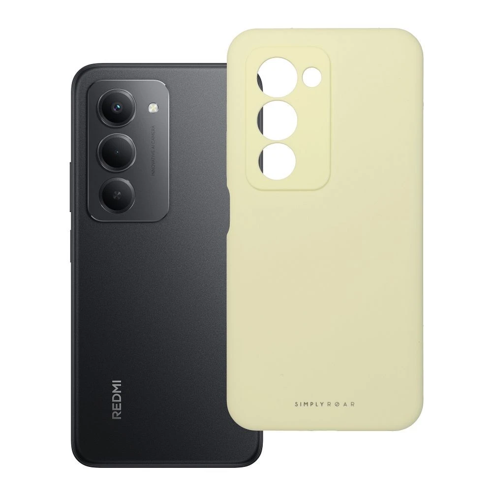 ROAR case CLOUD SKIN for XIAOMI Redmi 15 4G / 5G (171,1mm) Light Yellow