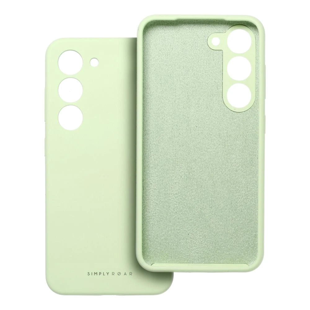ROAR case CLOUD SKIN for SAMSUNG S25 FE Light green