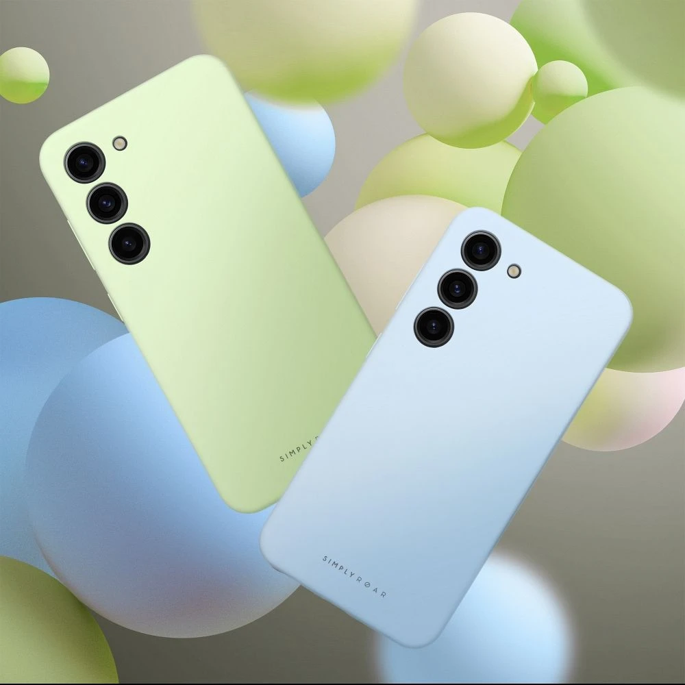 ROAR case CLOUD SKIN for SAMSUNG S25 FE Light green
