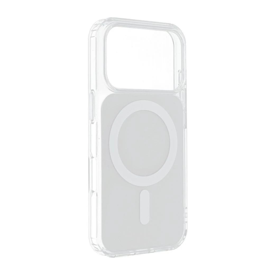 Case for iPhone 16e (SE4 2025) / 17e Clear Fusion Mag Cover compatible with MagSafe white
