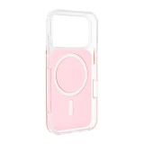 Case for iPhone 16e (SE4 2025) / 17e Clear Fusion Mag Cover compatible with MagSafe hermes orange