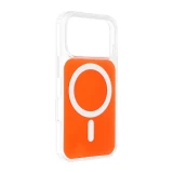 Case for Samsung S26 ULTRA Clear Fusion Mag Cover compatible with MagSafe hermes orange
