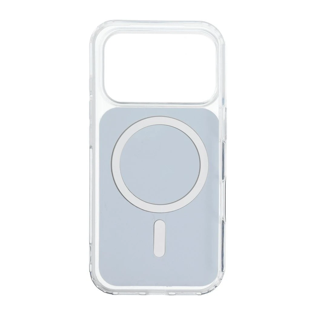 Case for Samsung S26 PLUS Clear Fusion Mag Cover compatible with MagSafe black