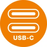 Rychlá nabíječka ALIGATOR slim, PD 45W, 2xUSB-C, bílá