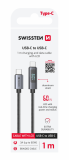 Swissten LCD kabel USB-C / USB-C 1m