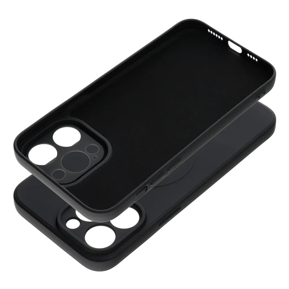 Zadní kryt Silicone Mag Cover compatible with MagSafe pro Samsung Galaxy A37, černá