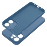 Zadní kryt Silicone Mag Cover compatible with MagSafe pro Samsung Galaxy A57, modrá
