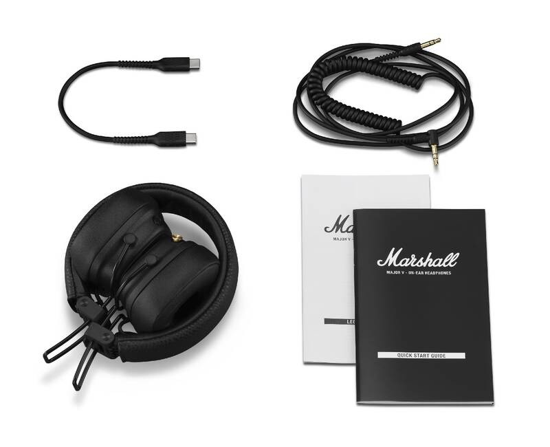 Marshall Major V Bluetooth černá