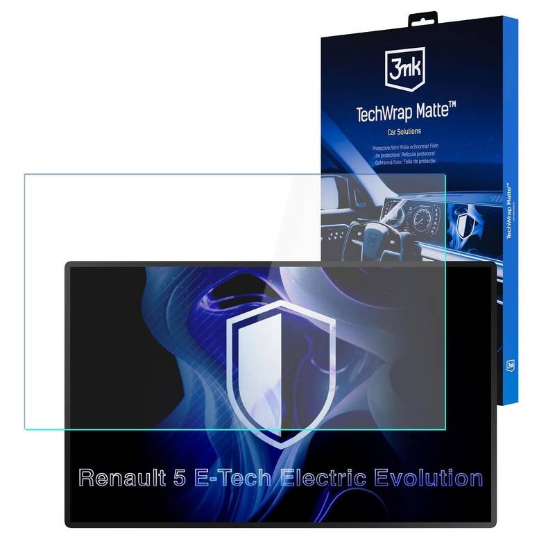 Ochranná fólie pro autorádio 3mk TechWrap Matte Center Display pro Hyundai Tucson 10,25" (2020-2024)