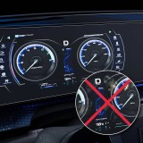 Ochranná fólie pro autorádio 3mk TechWrap Matte Center Display pro Skoda Octavia III Columbus 2017-20