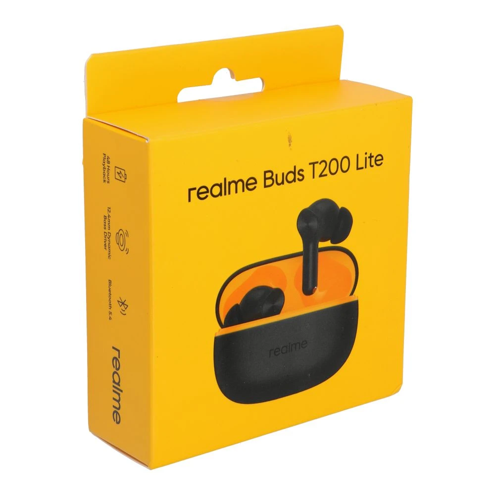 Wireless earphones Realme T200 Lite black