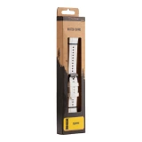 Tactical Quick Release Silikonový Řemínek 18mm White