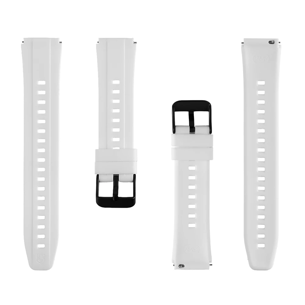 Tactical Quick Release Silikonový Řemínek 18mm White