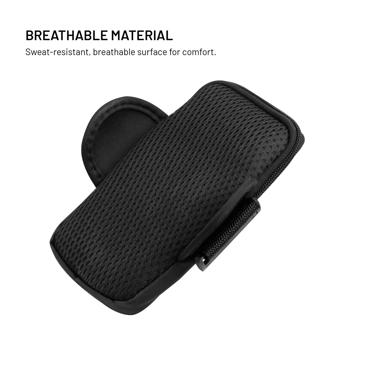 Sportovní pouzdro na ruku FIXED Armbag, pro smartphony až 7", černý