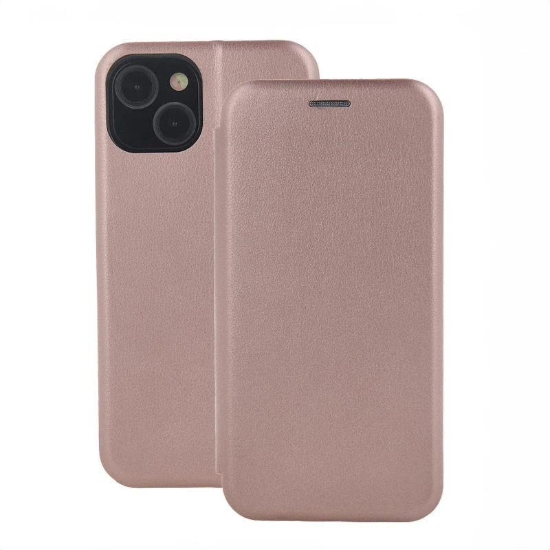 Flipové pouzdro Smart Diva pro Xiaomi Redmi Note 15 Pro+ 5G, růžovo zlatá