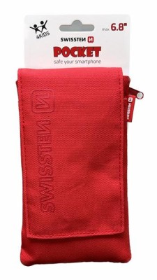 Pouzdro SWISSTEN POCKET 6,8", červená