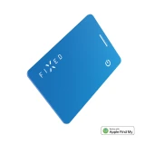 FIXED Tag Card 2 s podporou Find My, bezdrátové nabíjení, modrá