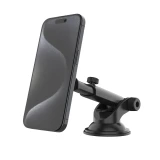 Magnetický kovový držák FIXED MagMount XL s přísavkou na sklo s podporou MagSafe, černá