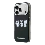 Karl Lagerfeld IML Choupette Trio Watercolor MagSafe Zadní Kryt pro iPhone 17 Pro Max